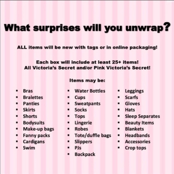 Victoria’s Secret & VS Pink Ultimate Reseller Box! - Picture 3 of 7